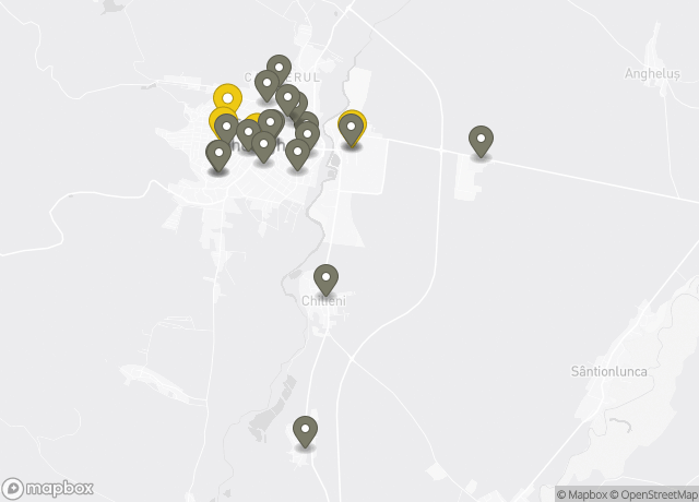 The kiosks, the ticket machine and the shops that sell tickets in Sfântu Gheorghe, on the map